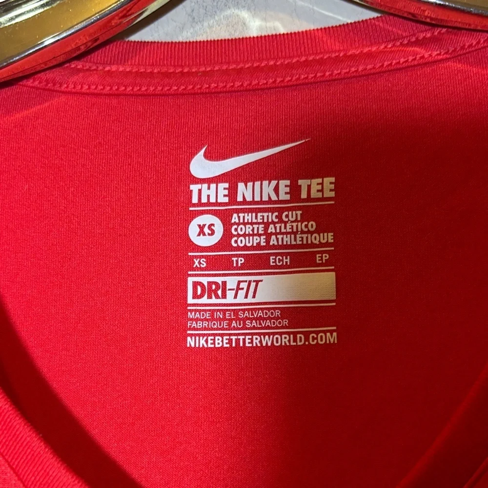 Nike Women's Bright Red Short Sleeve Tee